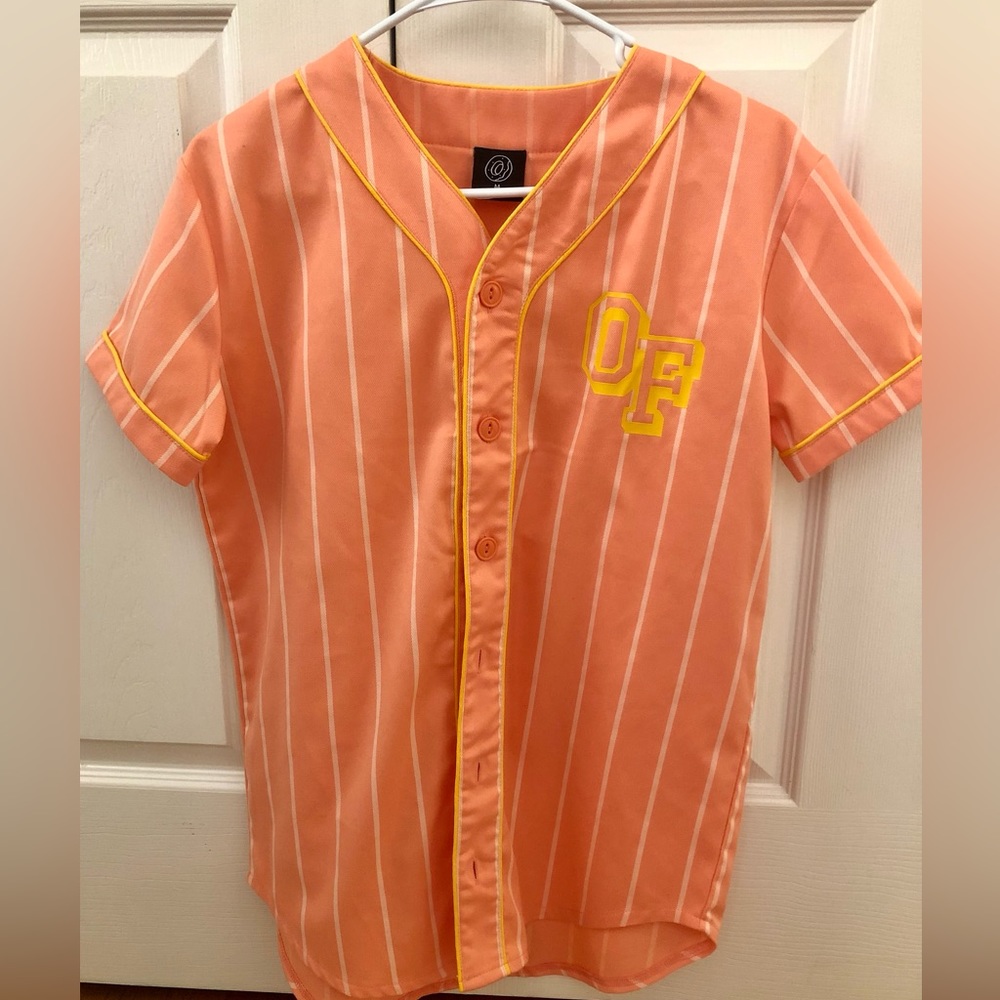 Odd Future Peach Baseball Jersey - image 1
